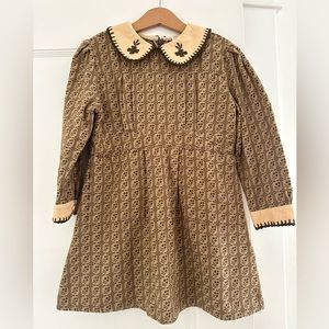 Apolina Enid Brocade Dress